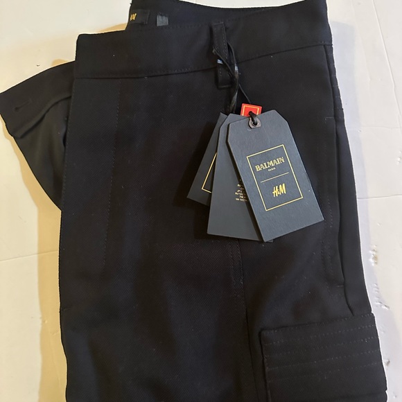 Balmain X H&M Drop Crotch Cargo Pants - Picture 3 of 13